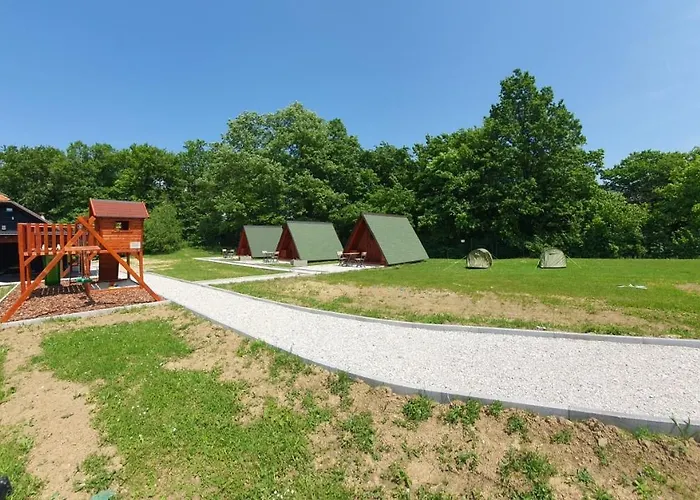 럭셔리텐트 Kamp Restavracija Gladiator